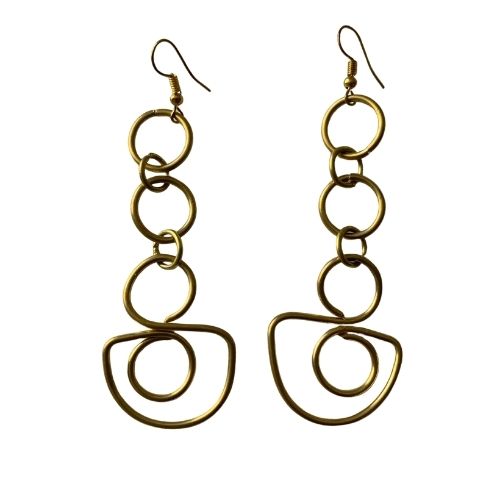 Nala African fashion earrings | Crowned by Jelani